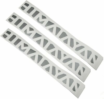 Passend für Royal Enfield Himalayan Anpassen Silber Karosserie Aufkleber Embl...