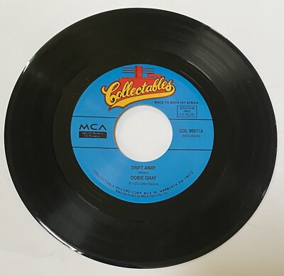 DOBIE GRAY    Drift Away / City Stars   45 Vinyl Record
