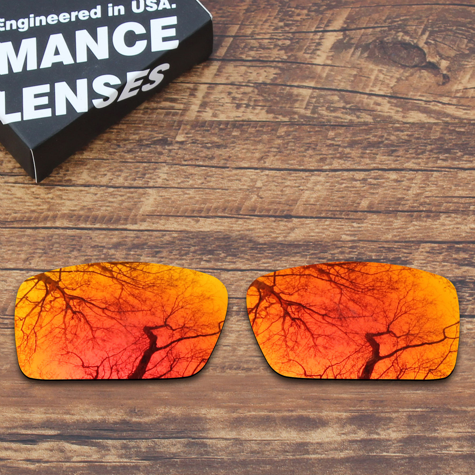 Fire Red Mirrored-Polarized