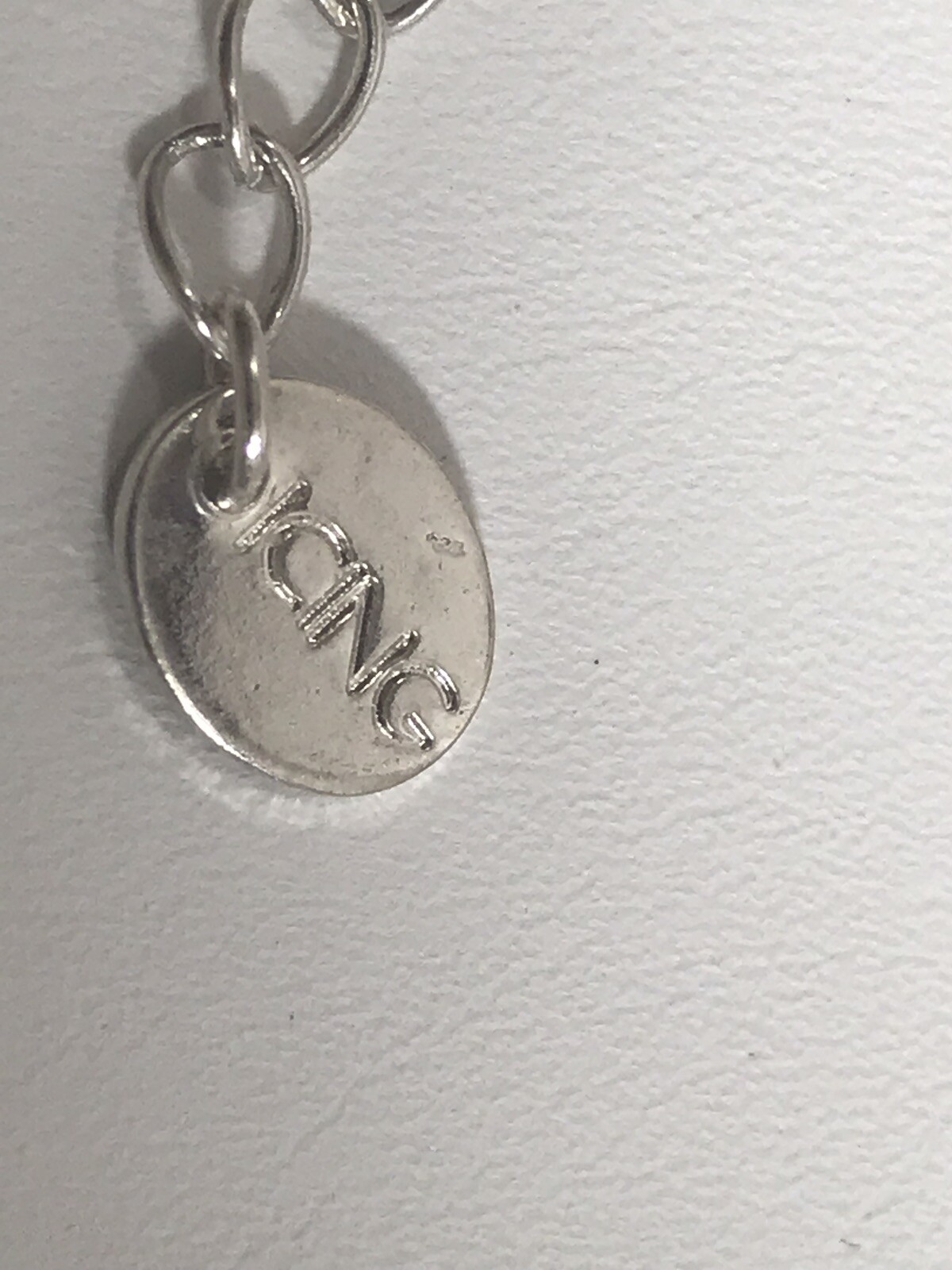 icing 19” silver tone link statement necklace - image 5