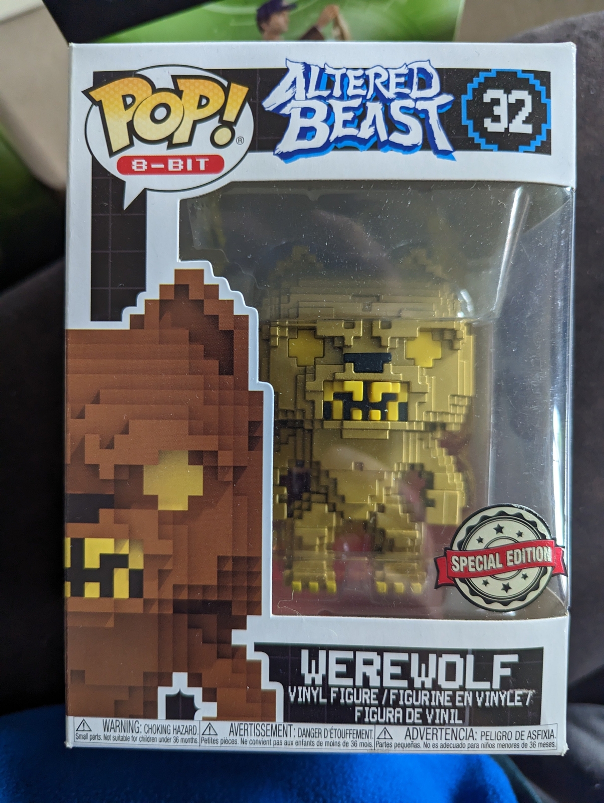 Caja Dañada | Funko Pop 8 Bits | Bestia Alterada | Exclusivo Hombre Lobo #32