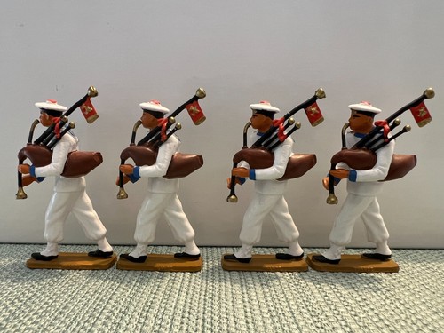 Vintage Starlux Marine Marching Band (20 toy soldiers) - Picture 7 of 10