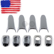 Chrome Door Handle Covers For Toyota Rav4 Prius Camry Yaris Corolla 2003-2011