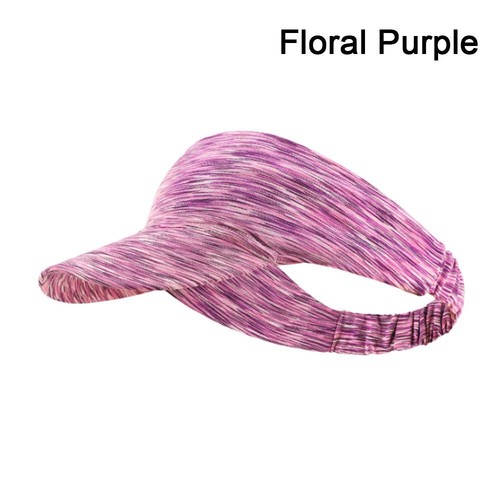 Summer Tie Dye Lightweight Foldable Sports Hat Beach Cap Sun Visor Quick Dry - Bild 14 von 17