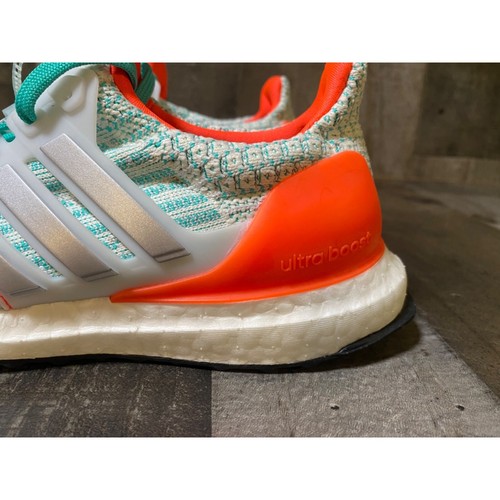 KID'S Adidas SIZE 4Y UltraBoost 5.0 DNA J White Mint Rush GZ3997 NEW - Picture 7 of 11