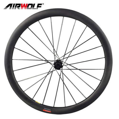 1245g 700C Rennrad Fahrrad Laufradsatz Carbon Speichen Räder Disc Bike Wheelset - Bild 12 von 13