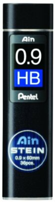 PENTEL Ain Stein Mechanical Pencil Lead 0.9mm HB 36 Pieces JAPAN IMPORT