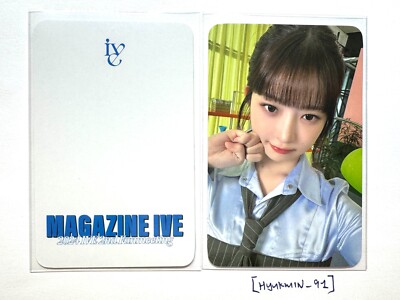 IVE Rei Photocard - 2024 IVE 2nd Fanmeeting [Magazine IVE] Photocard Holder PC
