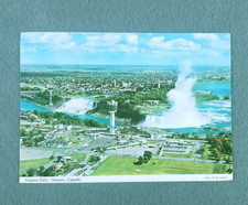 Postcard Niagara Falls Ontario Heritage Tower Overlook 1970s Vintage - Posted