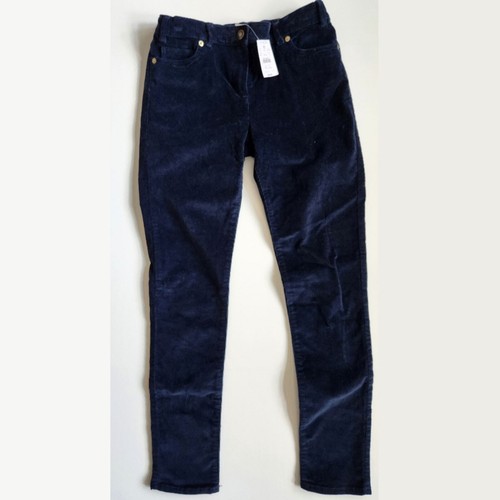 J.Crew Crewcuts Girls' Anywhere Corduroy Navy Blue Pants Size 14 NWT