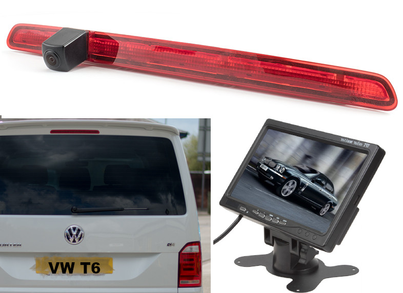 Reversing Camera For VW Transporter T6 Tail Lift With Dash Monitor  2015 Onwards