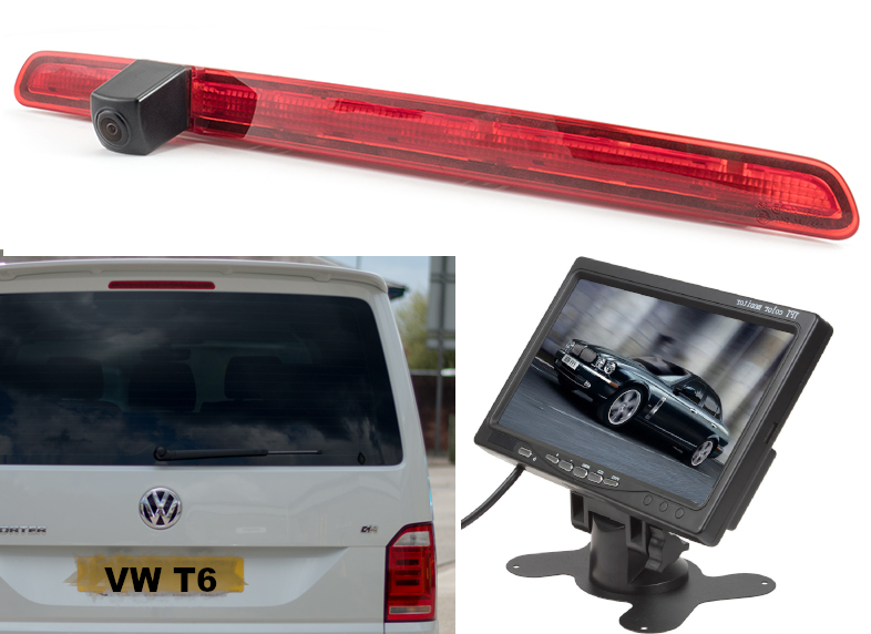 Reversing Camera For VW Transporter T6 Tail Lift With Dash Monitor  2015 Onwards
