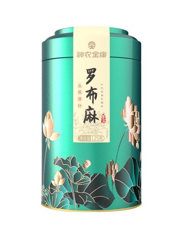 神农金康 罗布麻茶125g Luobuma herbal tea Natural Apocynum Tea 新疆原产罗布麻茶