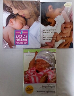 GETTING PREPARED FOR BABY BOOK + WIC DVD YOUR BABY NEEDS YOU + Free THE MOM TEAM