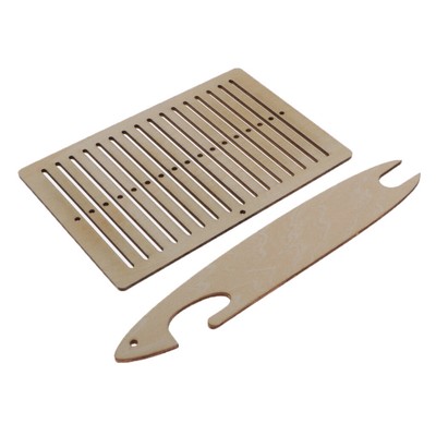 2 Stück Holzwebstuhl Kits Thread Rack Weaving Kits Handicraft
