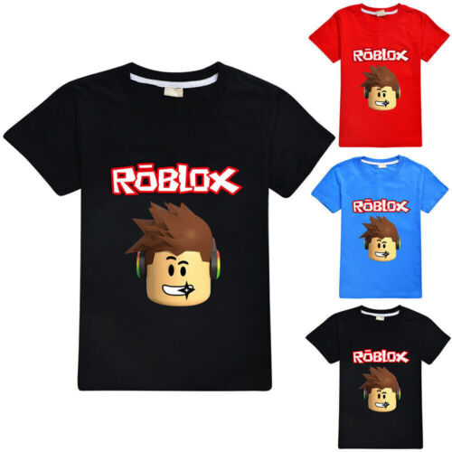 Roblox T-Shirts Kinder Jungen Mädchen Kurzarm Sommer Druck T Shirt 122-164 - Bild 2 von 10