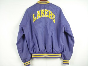 lakers nylon jacket
