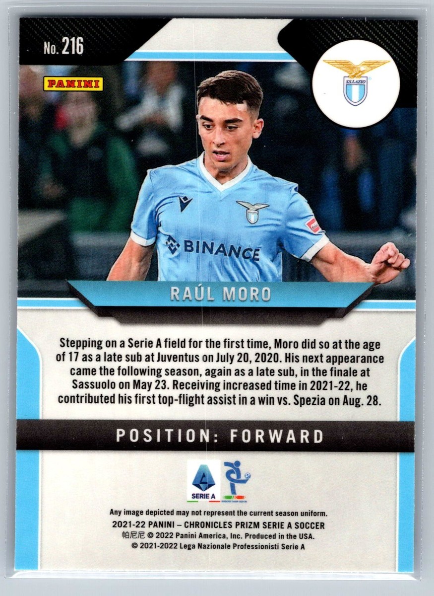 2021-22 Panini Chronicles Prizm Raul Moro Rookie RC #216 | eBay
