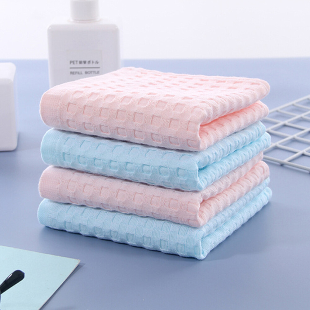 4 Pcs Cotton Towel Bath Supply Cosmetics Washcloths Makeup Remover