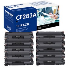 10 Black 83A CF283A Toner Cartridge For HP Laserjet Pro M125nw M127fw M127fn mfp