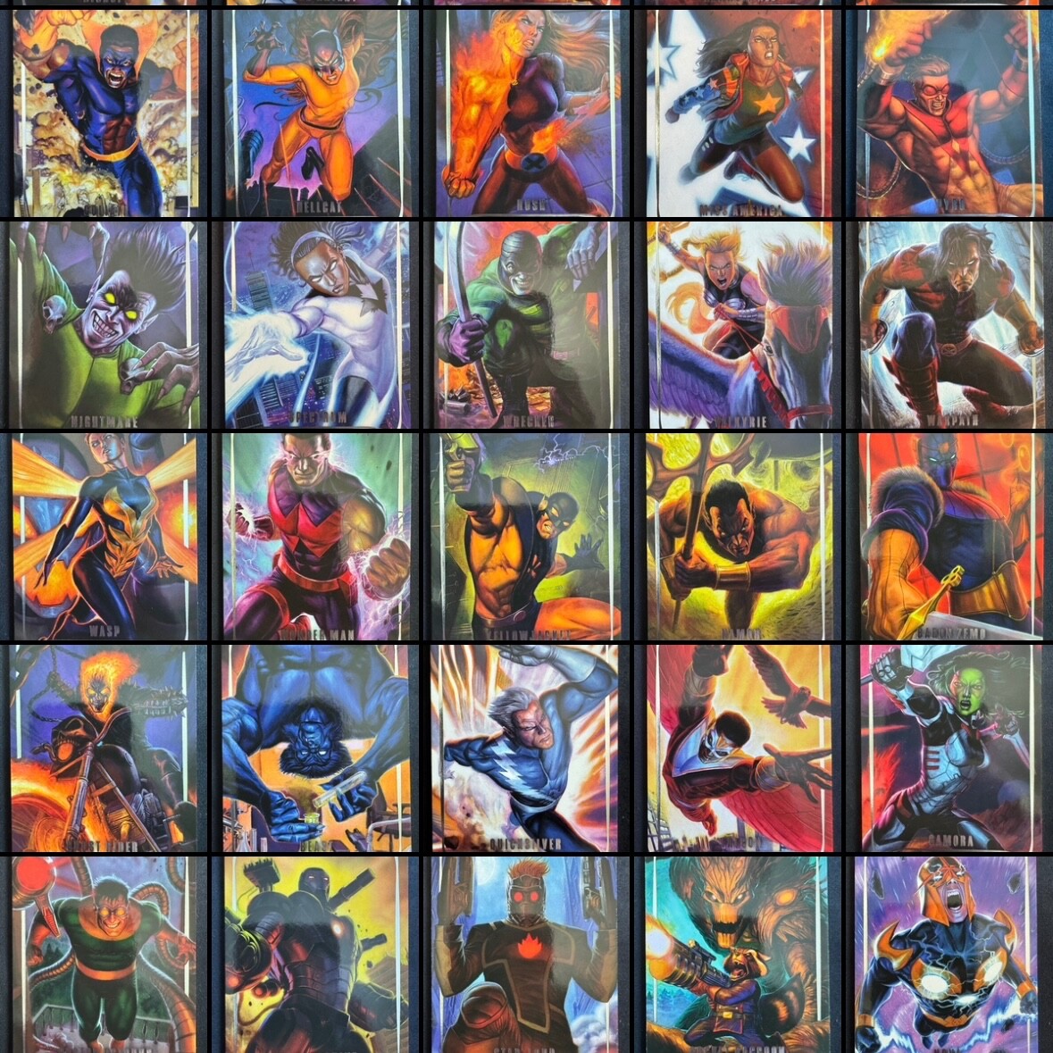 BASE SET - 2024 Marvel Masterpieces Nahuel Grego - Complete your