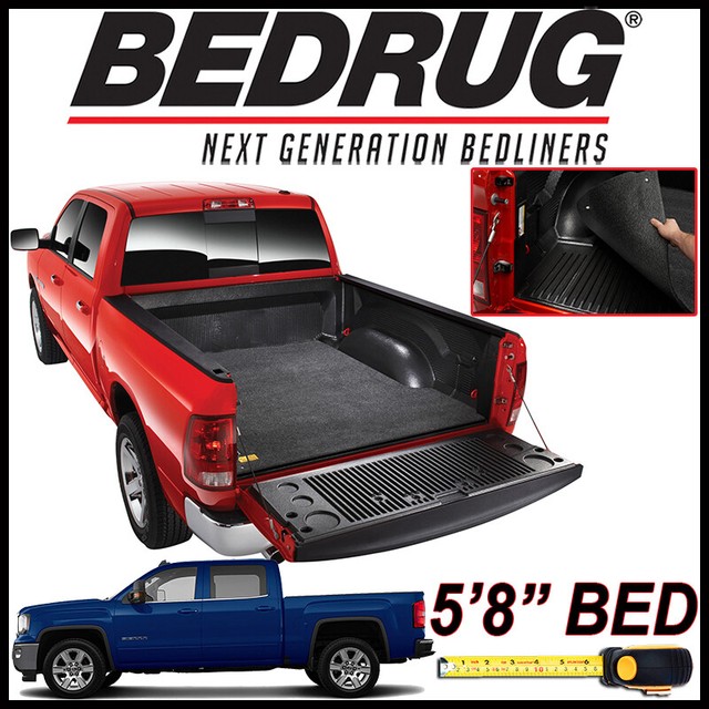 BedRug Classic Bed Mat Liner for 20072018 GMC Sierra 1500 fits 5'8