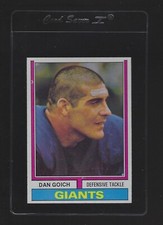 1974 Topps Football Dan Goich RC Rookie Card #102 NM-MT