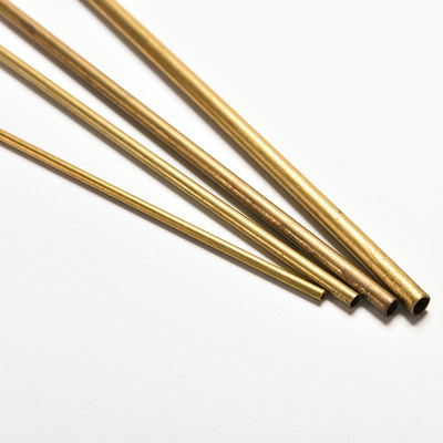 Brass Tube Pipe Tubing Round Inner 2mm 3mm 4mm 5mm Long 300mm Wall 0-r-