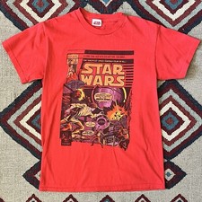 Star Wars T-Shirt Small Red Cotton T-Shirt