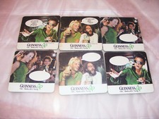 Guinness Six  Sing -A -Long  St Patrick's Day Beer Mats  2 Personalized To Joyce