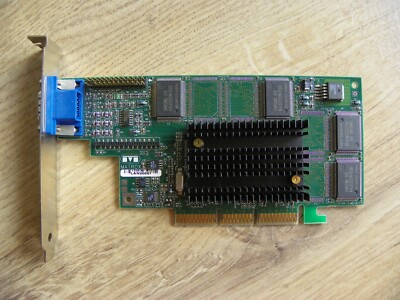 VTG Grafikkarte Matrox G4+ M4A AGP 4x 16GB, 891-0401 REV.A 1999 - Tested! OK!