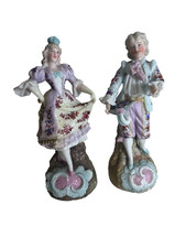Ernst Bohne Söhne (1854-1921) Rudolstadt Porcelain Figures c1900
