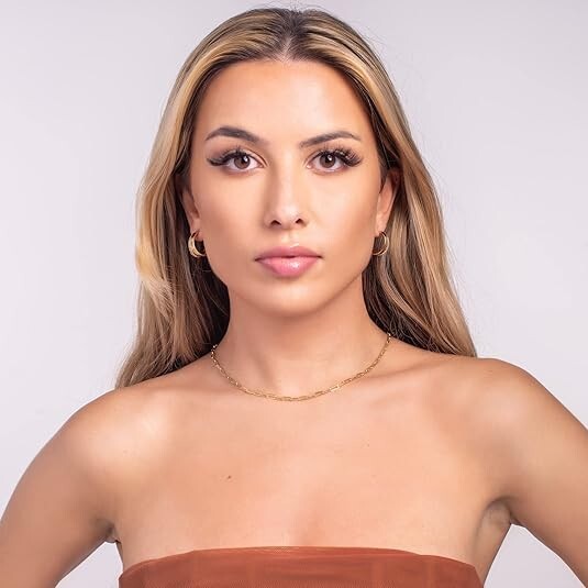 Aretes 18K Brincos Femininos Pendientes Joyeria Fina de Moda De Oro Para Mujer