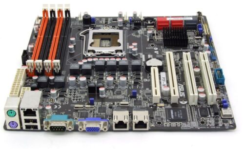 Asus P7F-M Intel Xeon Socket LGA 1156 Μatx Work Station Server Motherboard Board - Afbeelding 1 van 1
