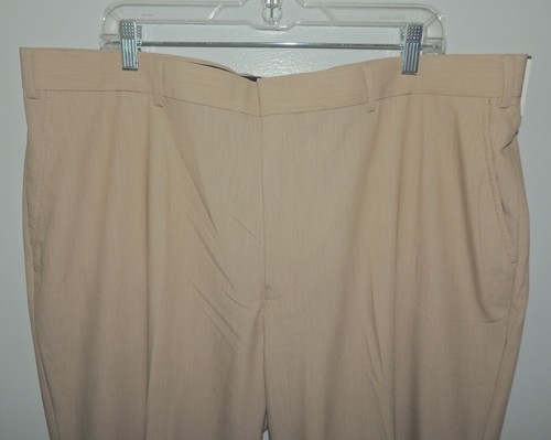 NEU MIT ETIKETT NAUTICA HELLBRAUNE HERRENHOSE AUS POLYESTERMISCHUNG 42 X 37 - Bild 2 von 5