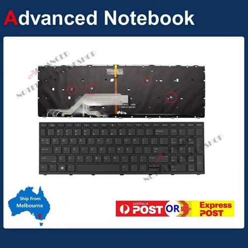 US Keyboard For HP ProBook 450 455 470 G5 Black Frame W/ Backlit L01028