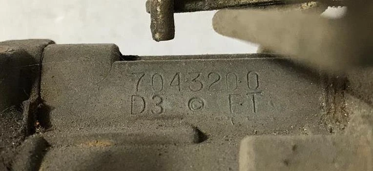 Used Carburetor for 1973 Chevrolet Corvette 454ci 275hp Chevelle 7043200 Date D3 - Image 2 of 4