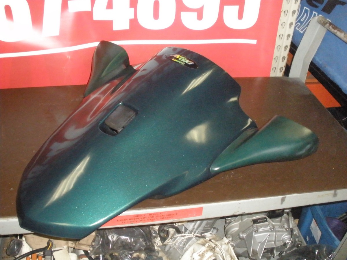 97-98 KAWASAKI 900 STX STORAGE COVER HATCH HOOD W/ MIRRORS 14090