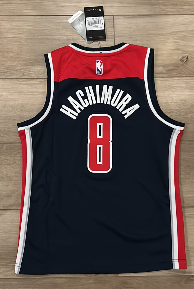 NWT Youth Washington Wizards NBA Nike Rui Hachimura Swingman
