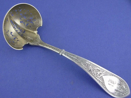 Sterling GORHAM Sifter / pierced Ladle RAPHAEL 1875