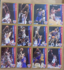 New Jersey Nets 1992-93 Uncut Sheet of 12 Players