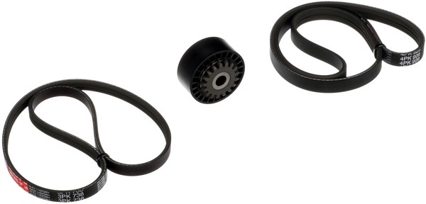 Gates K033PK738 Keilrippenriemen Satz FüR Dacia, Nissan, Proton, Renault-image