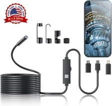 Camara Endoscopio Con Luz LED Para Android Celular De Inspeccion Del Boroscopio