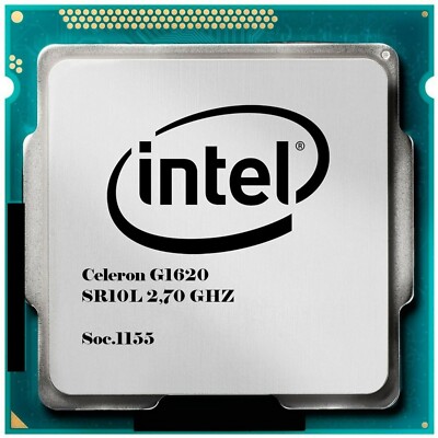 Intel Celeron G1620 Sockel H2/LGA 1150 L3- Cache 2 MB , CPU 2,70 GHz  SR10L