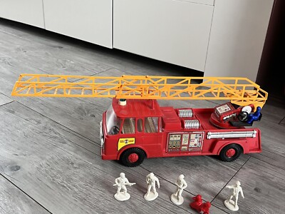 ANCIEN CAMION DE Pompier En Bois Brio Jouet Ancien EUR 89,90 - FR