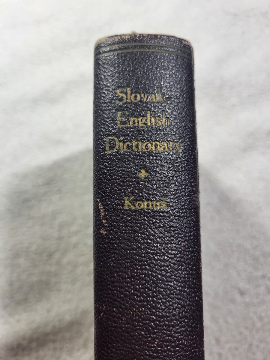 Slovak - English Dictionary: Slovensko-Anglicky Slovnik by J.J.