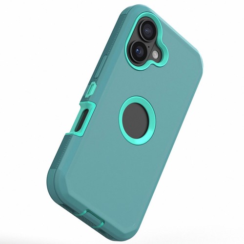 For Apple iPhone 16/pro/pro max/plus/16e 5G Shockproof Rubber Case Rugged Cover - Picture 84 of 84