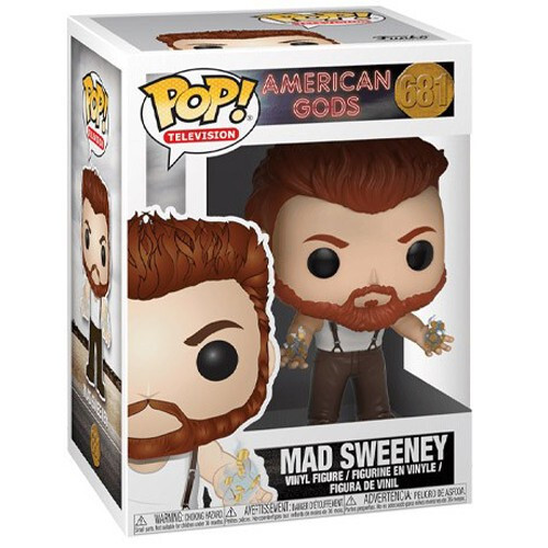 Mad Sweeney Funko Pop Television Figure 681 Collection American Gods TV Series - Picture 20 of 24