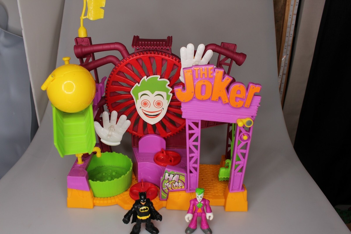 Fisher Price DC Super Friends Batman The Joker Laff Factory