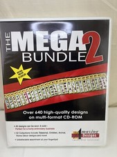 Amazing Designs The Mega Bundle 2 Embroidery Solutions 4 Disc Software
